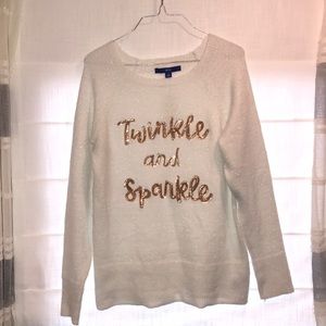 Apt 9 Sweater NWT Womens Small TWINKLE & SPARKLE ✨